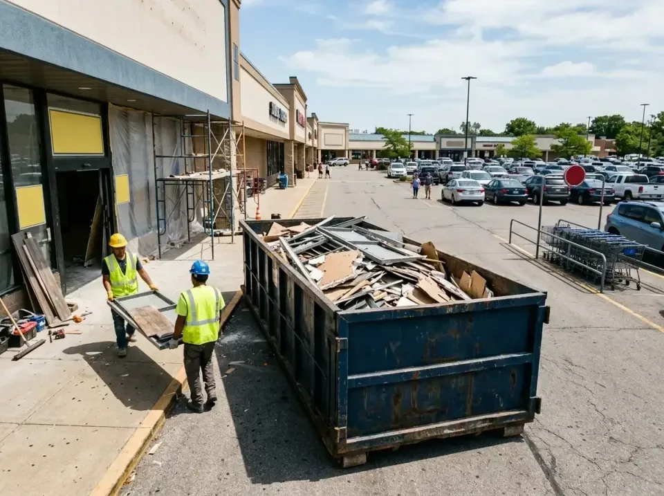 retail-store-renovation-debris-003 — frequently asked questions, Roll-off Dumpster Rentals in Stuarts Draft, VA